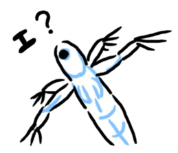 Cute Sticker of microorganisms sticker #11019221