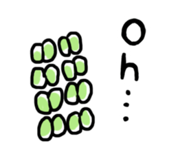 Cute Sticker of microorganisms sticker #11019228