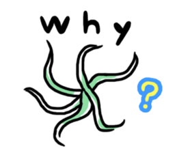 Cute Sticker of microorganisms sticker #11019229