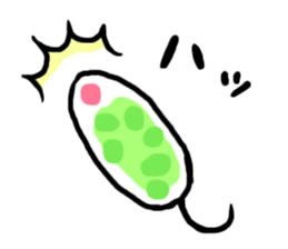 Cute Sticker of microorganisms sticker #11019236