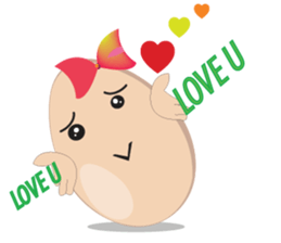 Interesting Eggs sticker #11019269