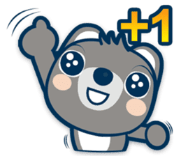 Chunghwa Telecom Louis bear sticker #11019320