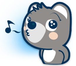 Chunghwa Telecom Louis bear sticker #11019323