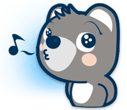 Chunghwa Telecom Louis bear sticker #11019323