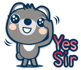 Chunghwa Telecom Louis bear sticker #11019359