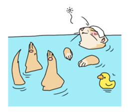 sticker of ferret sticker #11019526