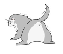 sticker of ferret sticker #11019541