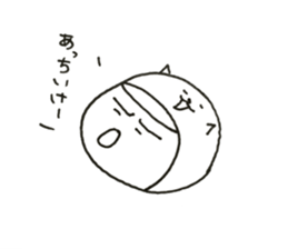 W Face ! Every day, a covering for head! sticker #11019784