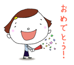 Day-to-day cute housewife sticker #11019803