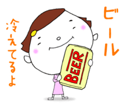 Day-to-day cute housewife sticker #11019807