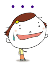 Day-to-day cute housewife sticker #11019819