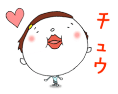 Day-to-day cute housewife sticker #11019838