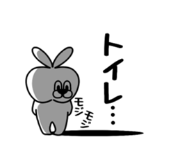 Dark apple head sticker #11019992