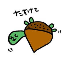 the maron turtle sticker #11020127