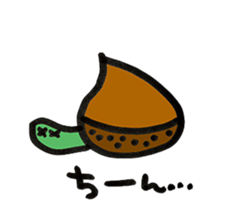 the maron turtle sticker #11020144