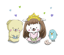 DOGS with let's play video gaming dog sticker #11020282