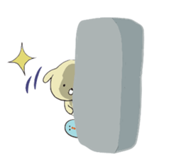 DOGS with let's play video gaming dog sticker #11020313