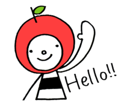 Apples and green apple sticker #11020524