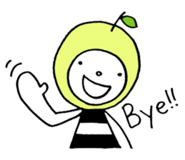 Apples and green apple sticker #11020525