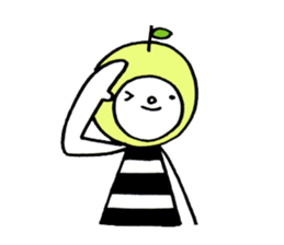 Apples and green apple sticker #11020531
