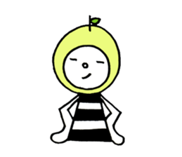 Apples and green apple sticker #11020543