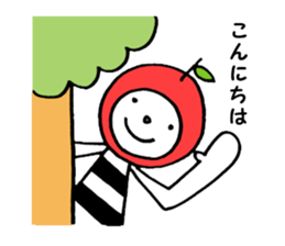 Apples and green apple sticker #11020548