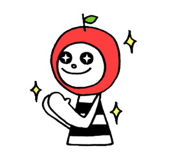 Apples and green apple sticker #11020552