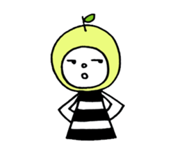 Apples and green apple sticker #11020555