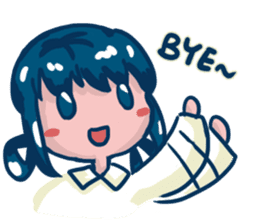 Nine days detective club sticker #11020561