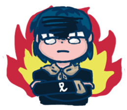 Nine days detective club sticker #11020582