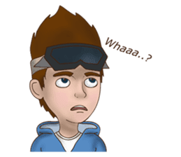 GHOST GOAWAY sticker #11020691