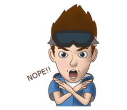 GHOST GOAWAY sticker #11020694