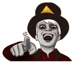 GHOST GOAWAY sticker #11020706