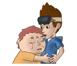 GHOST GOAWAY sticker #11020711