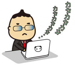 'HEEkun & HASchan'vol.3 Business setting sticker #11021044