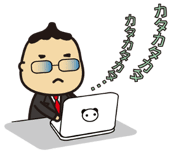 'HEEkun & HASchan'vol.3 Business setting sticker #11021044