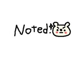 English cute text bear stickers! sticker #11021723