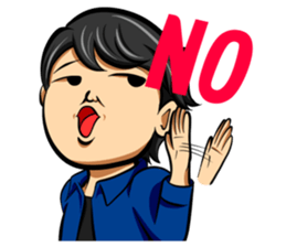 Smile Man Yuchan part2 sticker #11022283