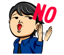 Smile Man Yuchan part2 sticker #11022283