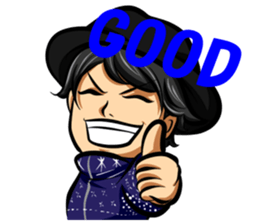 Smile Man Yuchan part2 sticker #11022287