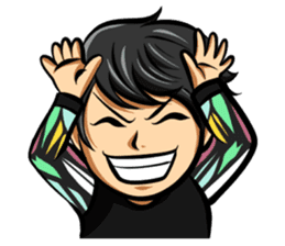 Smile Man Yuchan part2 sticker #11022304