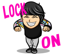 Smile Man Yuchan part2 sticker #11022312