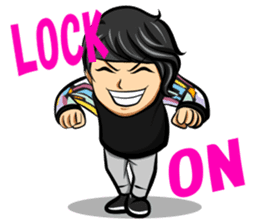 Smile Man Yuchan part2 sticker #11022312