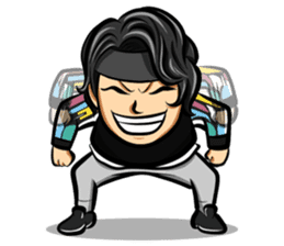 Smile Man Yuchan part2 sticker #11022315