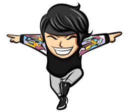 Smile Man Yuchan part2 sticker #11022316