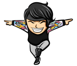 Smile Man Yuchan part2 sticker #11022316
