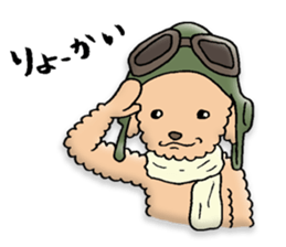 Happy days of Toy Poodle Part3 sticker #11023444