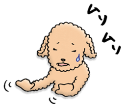 Happy days of Toy Poodle Part3 sticker #11023458