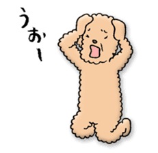 Happy days of Toy Poodle Part3 sticker #11023460
