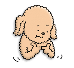 Happy days of Toy Poodle Part3 sticker #11023464